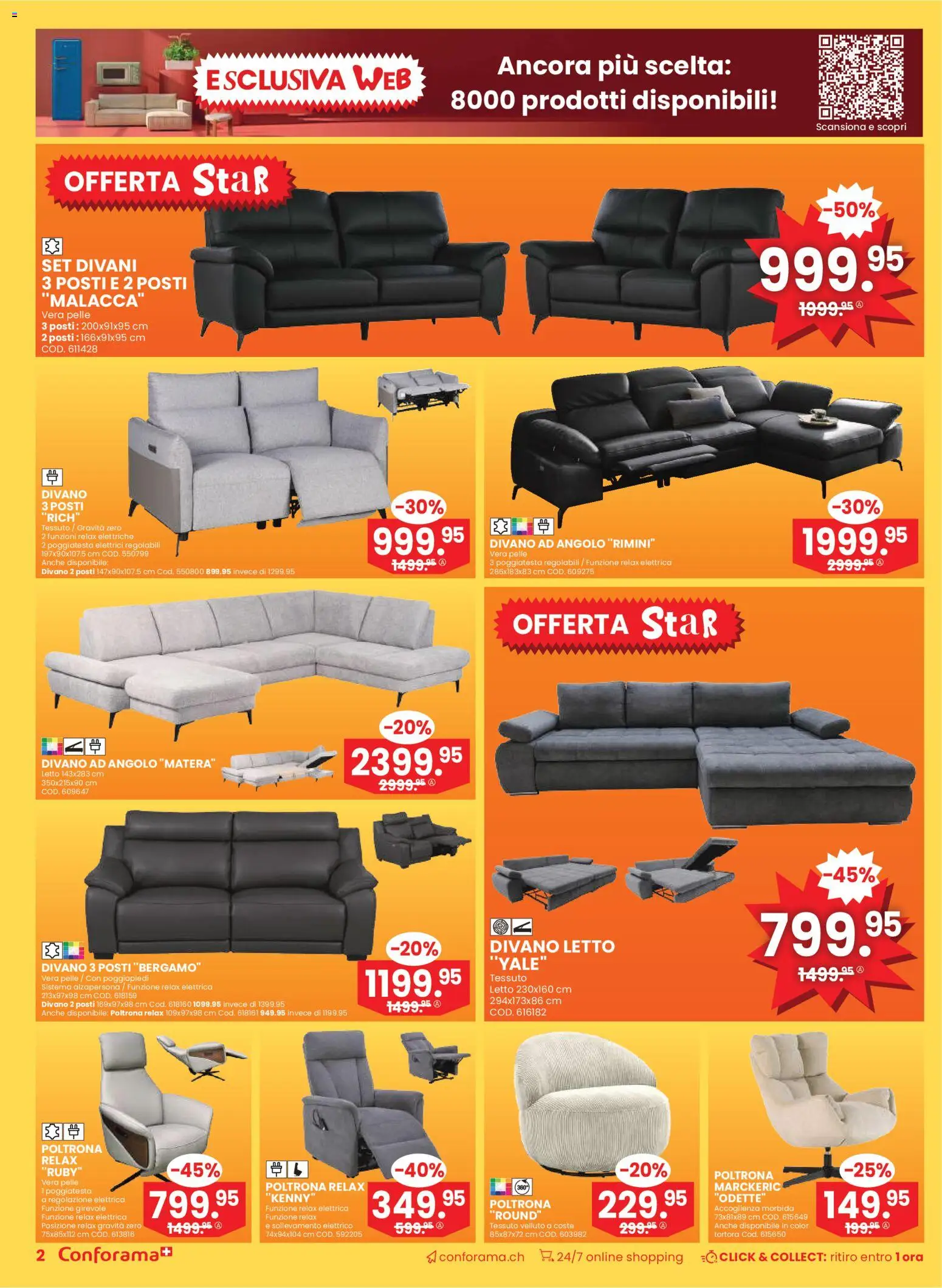 Conforama Aktionen IT – gültig ab 31.12.2025 | Seite: 2