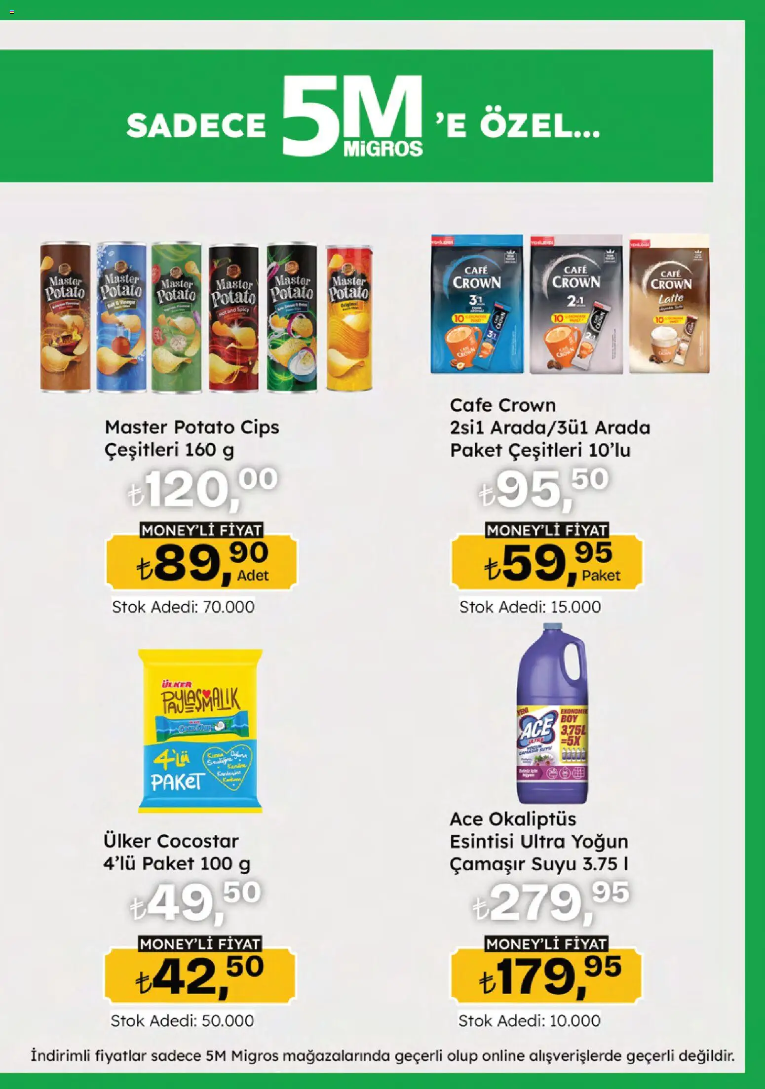 Migros Katalog - 5M Migroskop Dijital - 16.04.2026 tarihinden itibaren geçerlidir | Sayfa: 7 | Ürünler: Cips