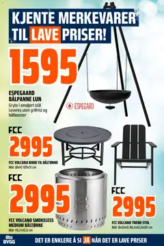 Forhåndsvisning av Obs Bygg - Kundeavis gyldig fra 29.03.2026 | Side: 12 | Produkter: Bord, Stol