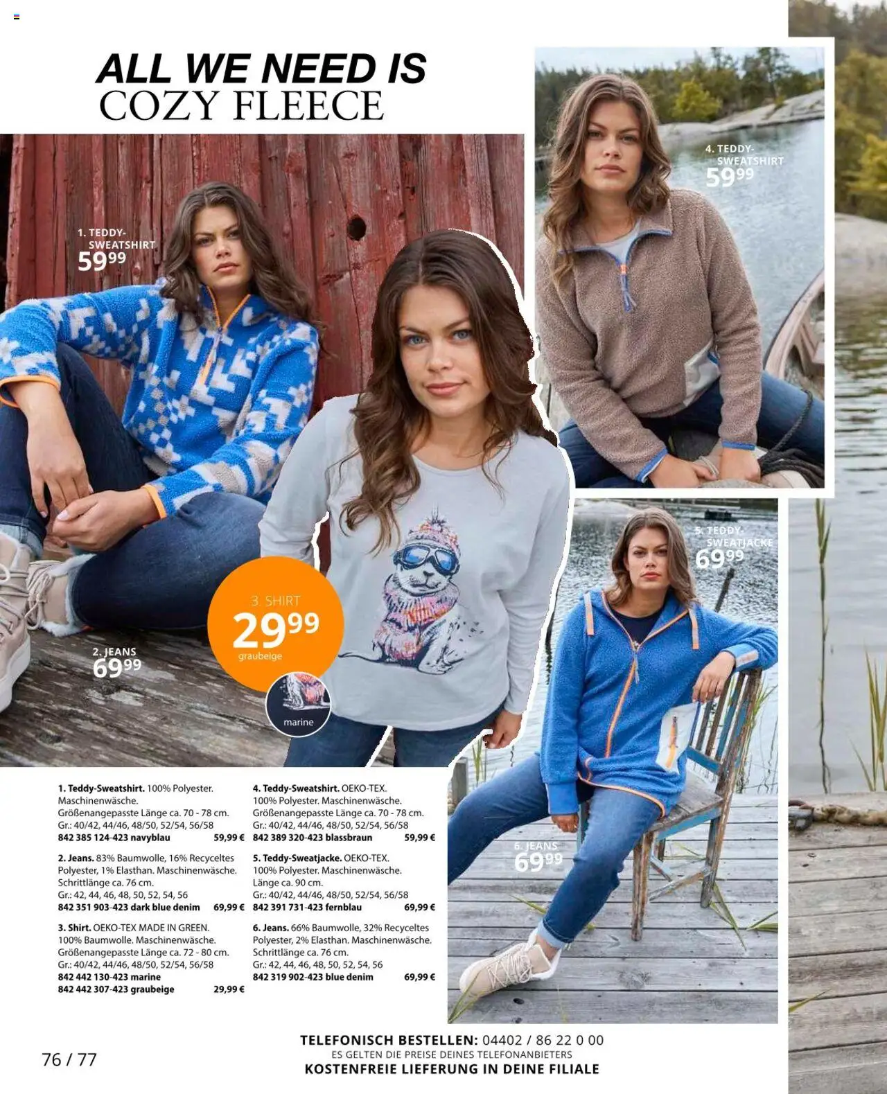 Ulla Popken Prospekt 	 – gültig ab 01.10.2025 | Seite: 76 | Produkte: Shirt, Sweatshirt, Jeans