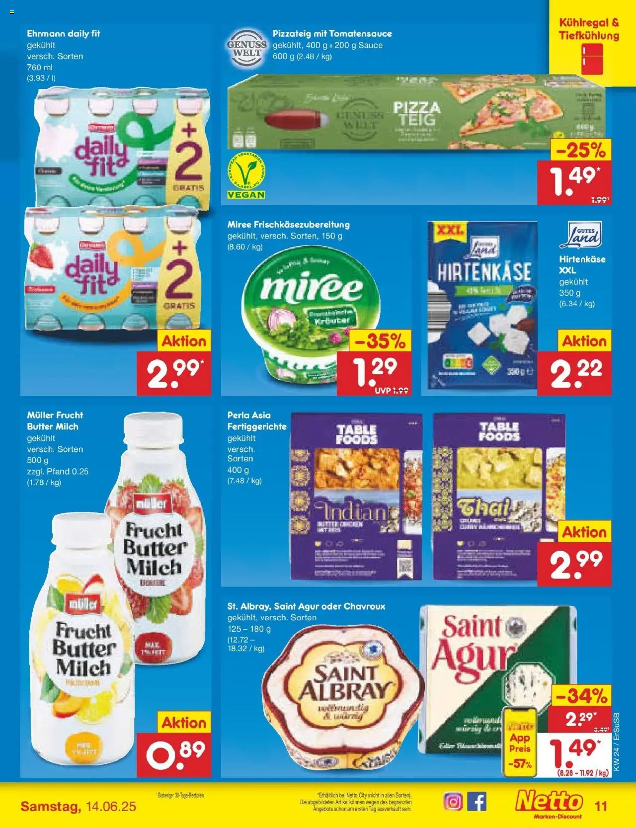 Netto Marken-Discount prospekt Erfurt	 - gültig ab dem 10.06.2025 | Seite: 11