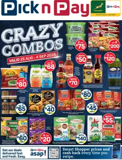 Preview of Pick n Pay specials valid from 25.08.2025