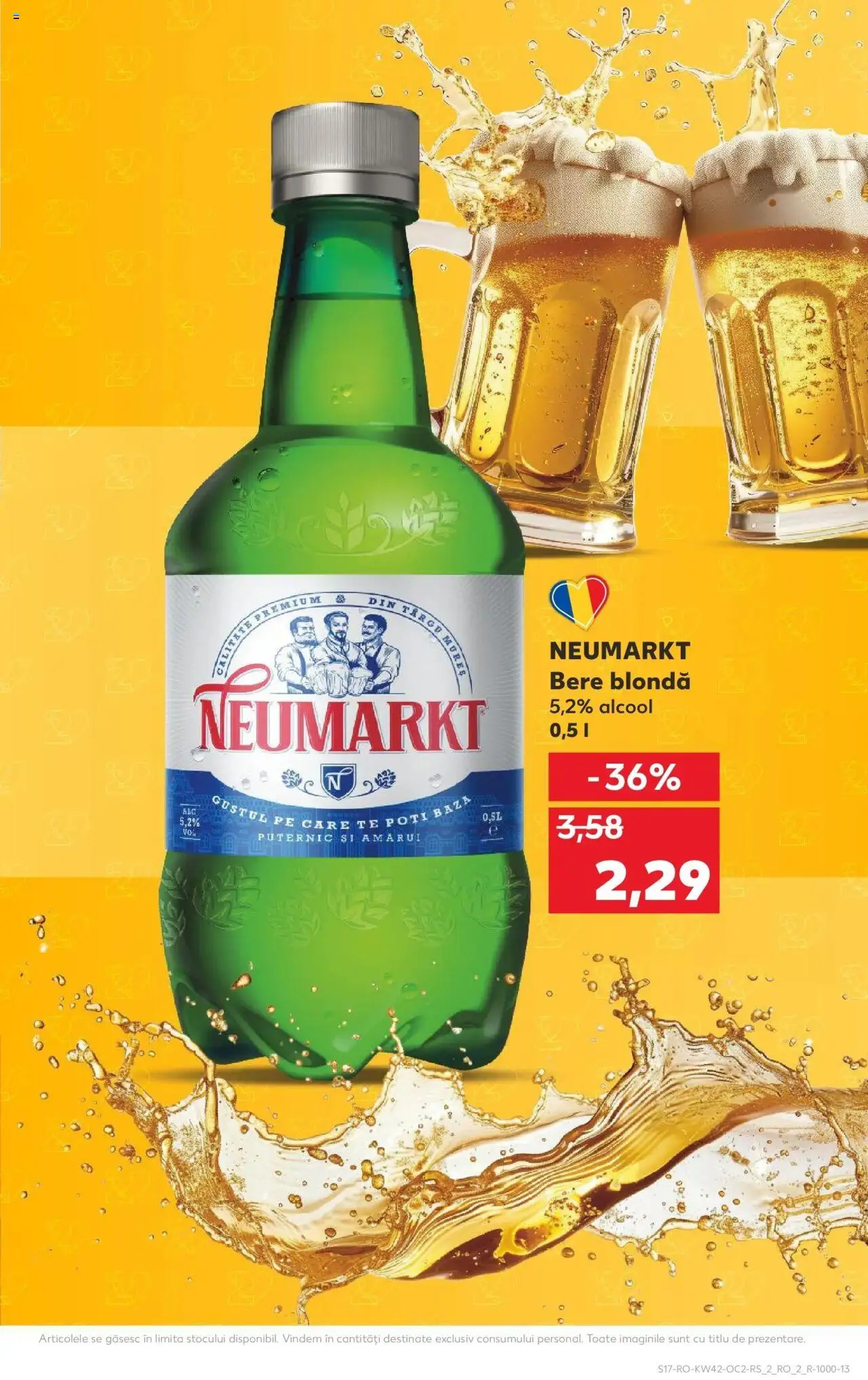 Noul catalog Kaufland – valabil de la 15.10.2025 | Pagină: 17 | Produse: Bere