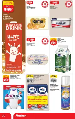 Auchan Akciós újság - amely érvényes a következő dátumtól: 18.12.2025 | Oldal: 20