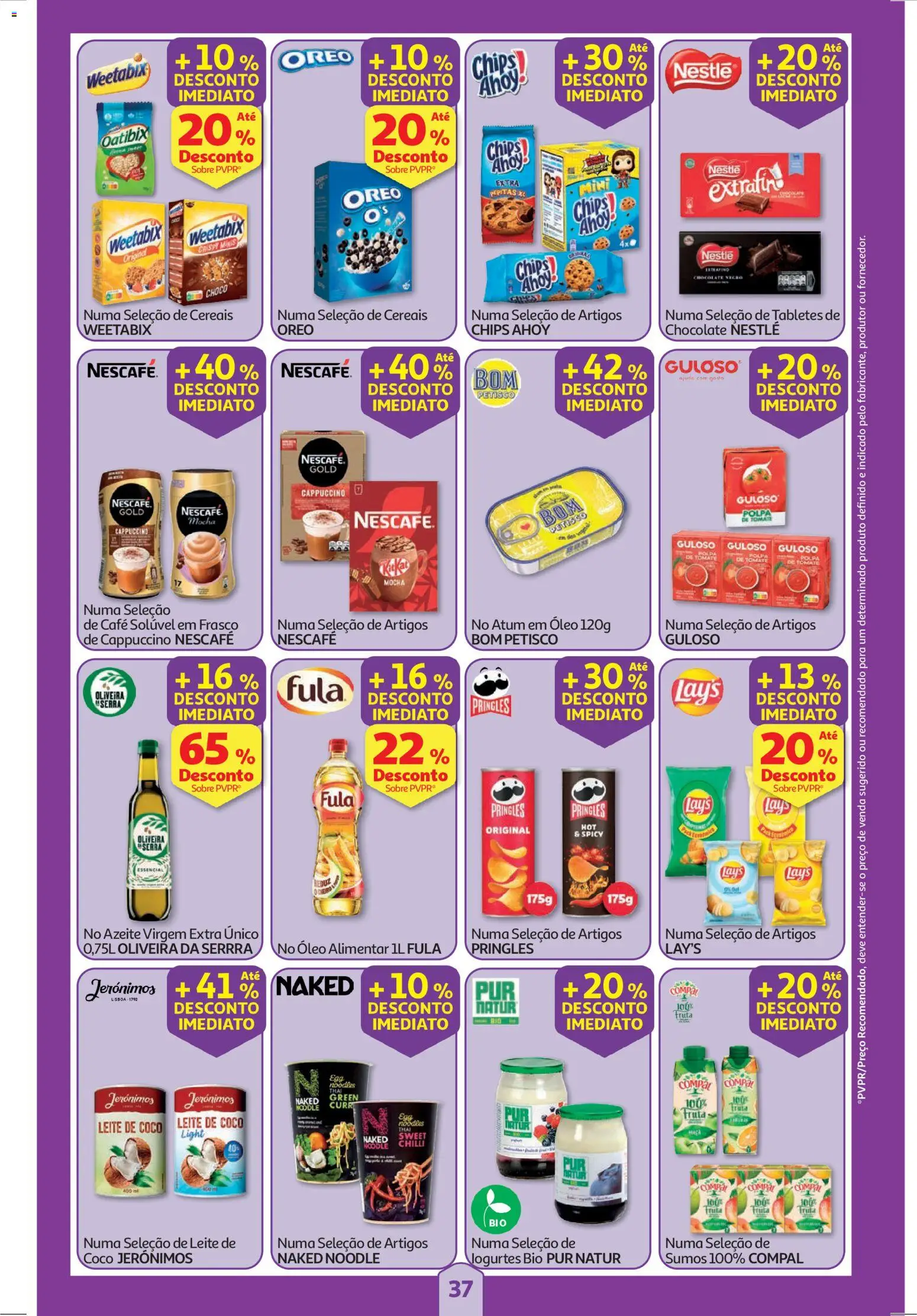 Auchan folheto │ válido de 23.10.2025 | Página: 37 | Produtos: Nestlé, Óleo, Café, Chocolate