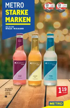 Metro  Starke Marken ab 02.10.2025 gültig