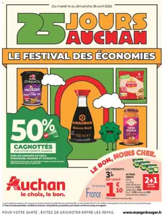 Auchan 25 jours d'hyper promos - Voorbeeld van een folder van Auchan, geldig van 14.04.2026