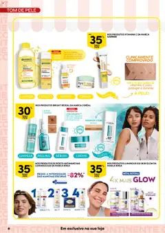 Continente - Verão Sublime │ válido de 08.07.2025 | Página: 8 | Produtos: Agua, Maquiagem, Água micelar, Creme
