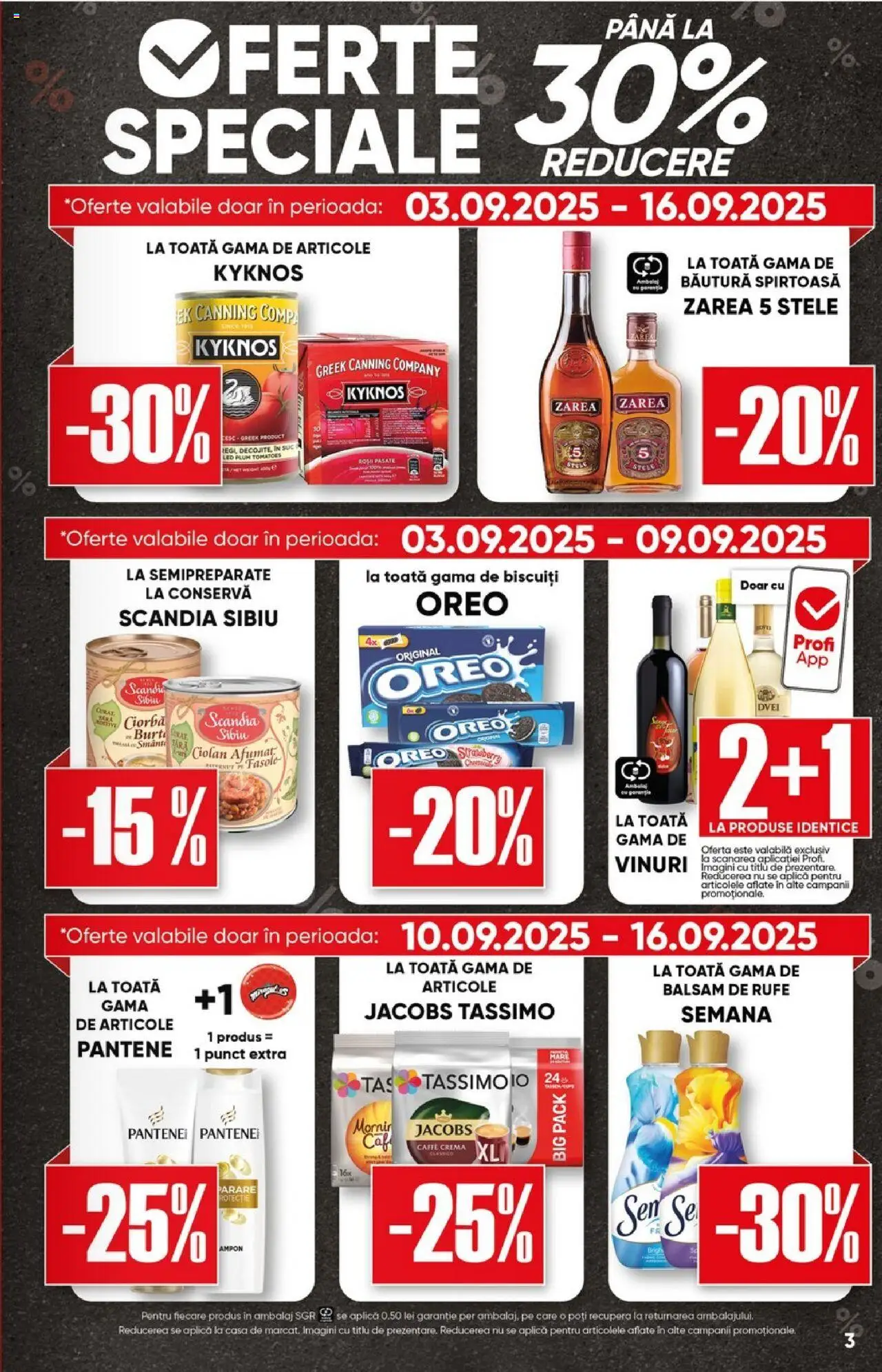 Catalog Profi City nou – valabil de la 03.09.2025 | Pagină: 3 | Produse: Balsam, Köpek çiti, Cremă, Balsam de rufe