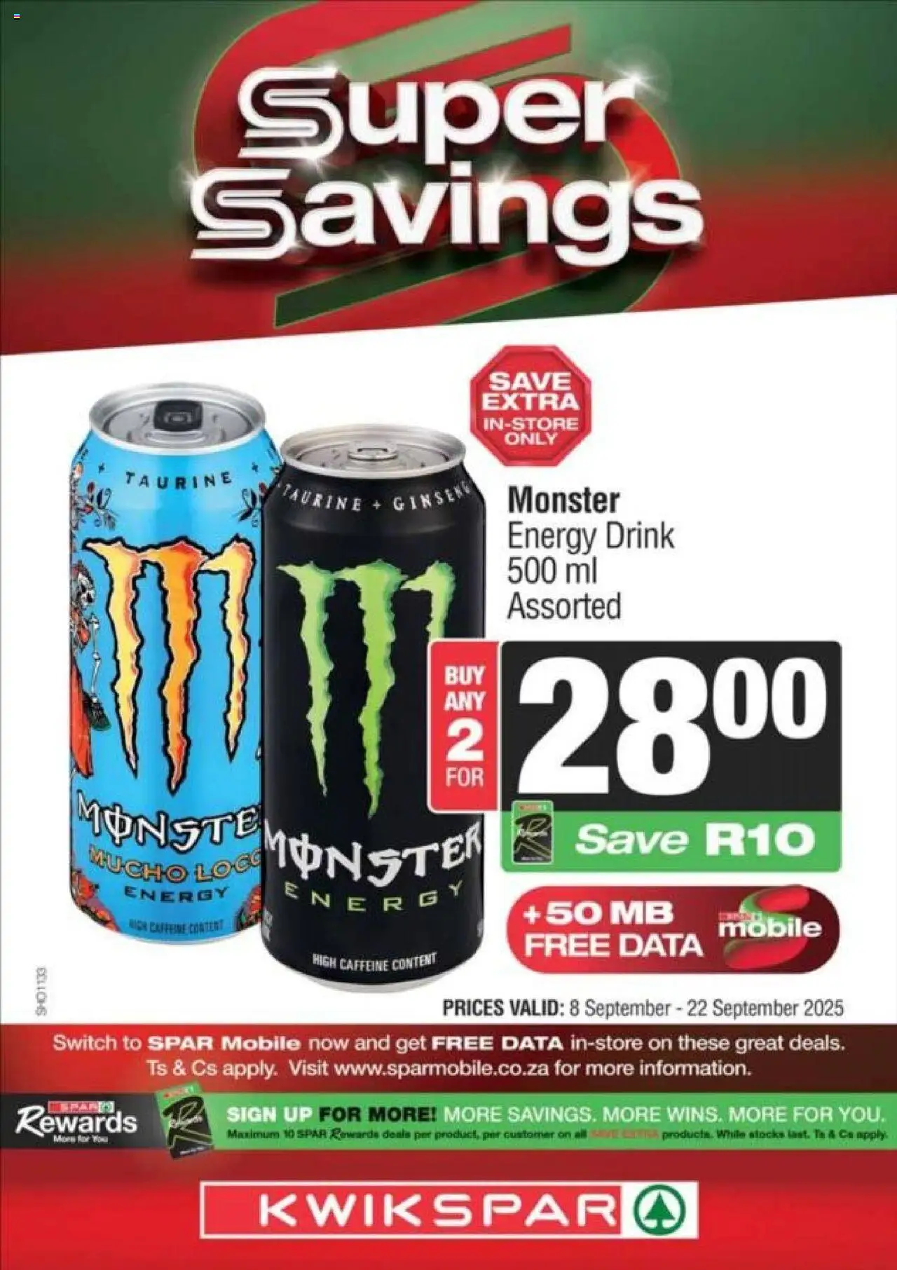 New Spar catalogue – valid from 08.09.2025 | Page: 2 | Products: Data, Switch