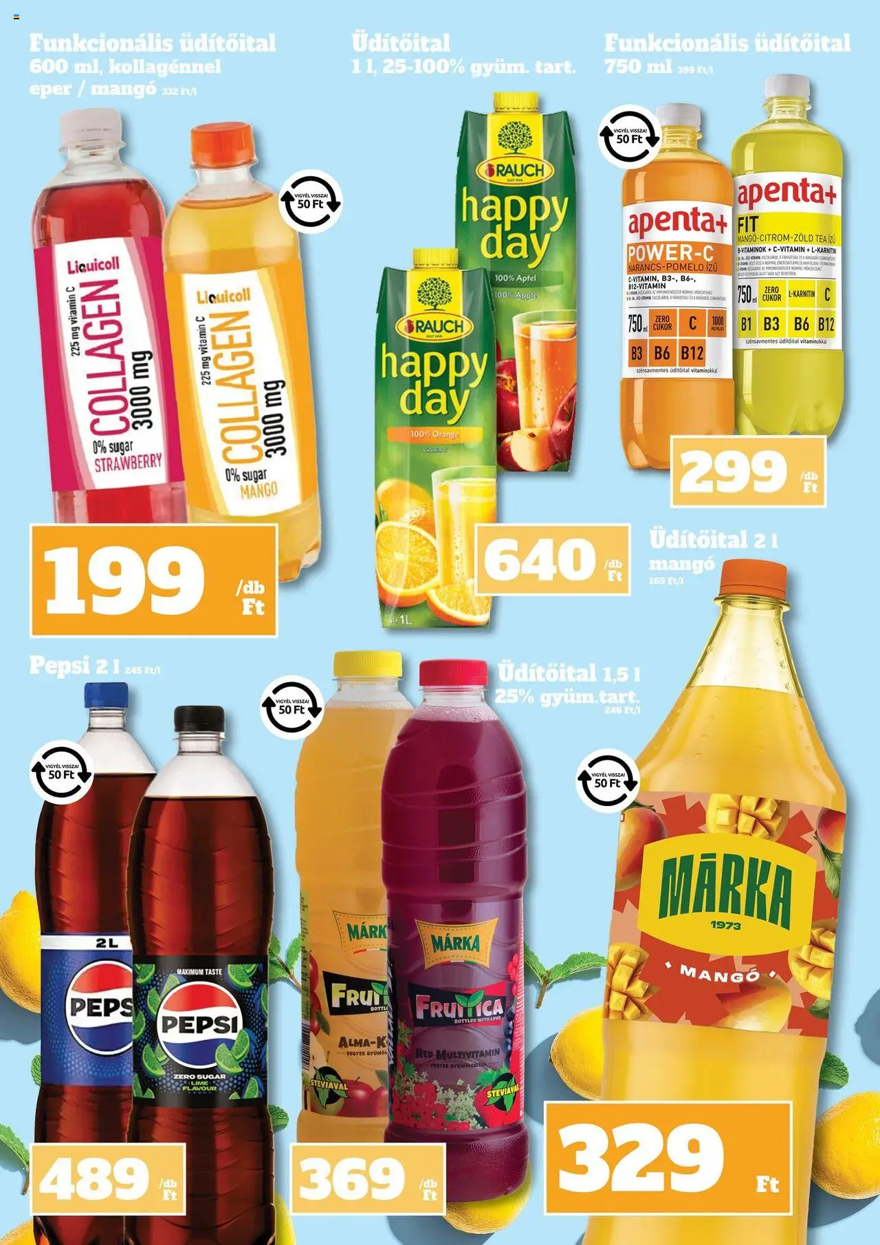 Family Diszkont akciós ujság - amely érvényes a következő dátumtól: 22.08.2025 | Oldal: 11 | Termékek: Lime, Pepsi, Tea, Eper