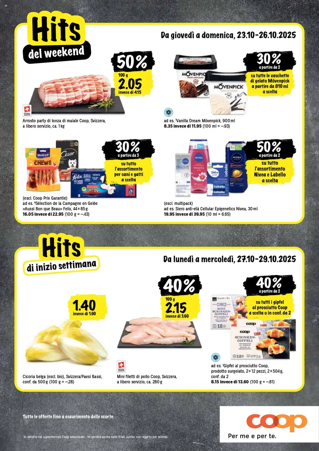 Coop - Una settimana di azioni – gültig ab 23.10.2025 | Seite: 20 | Produkte: Gipfeli, Schinken