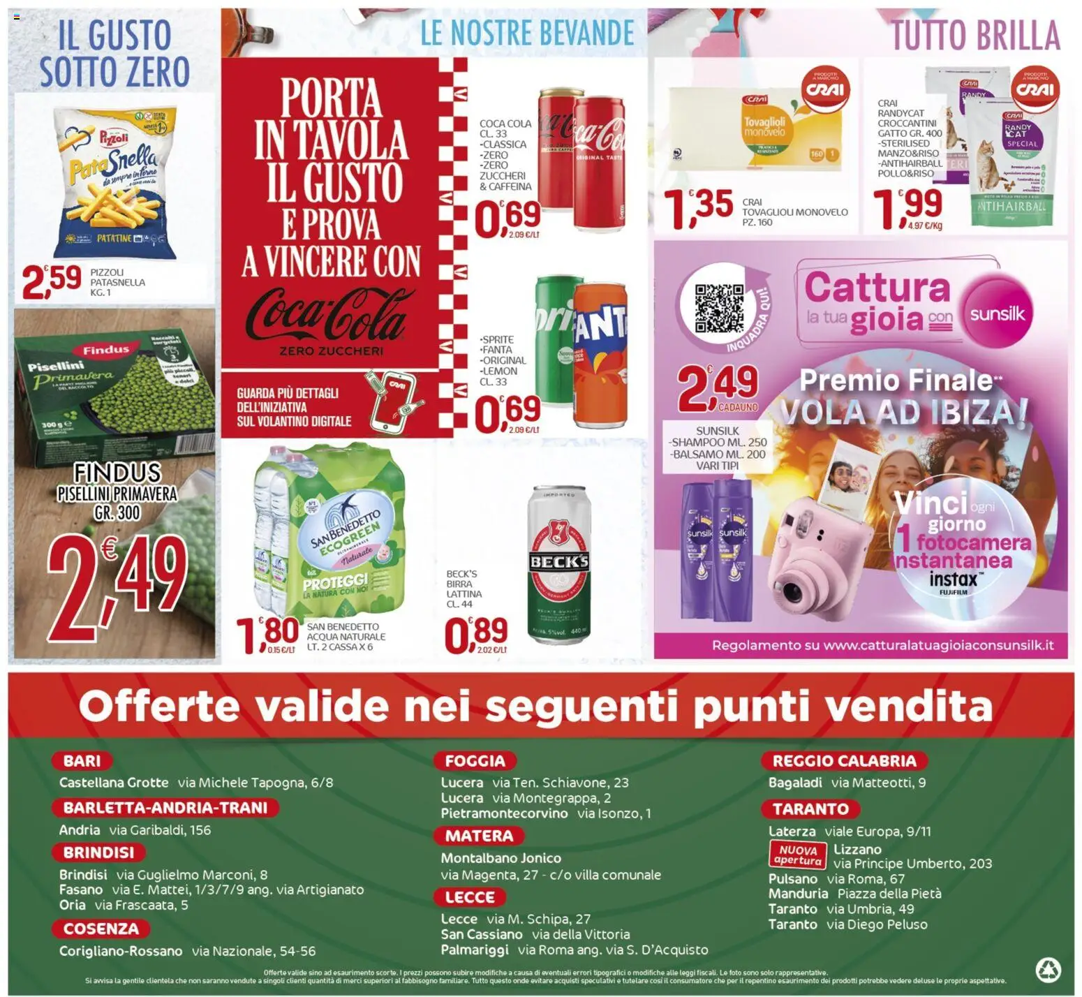 Volantino CRAI del 19.03.2026 | Pagina: 4 | Prodotti: Shampoo, Patatine, Acqua, Acqua naturale