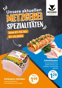 V-Markt - Metzgereiangebote Oktober ab 01.10.2025 gültig