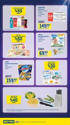 17.11.2025 tarihinden itibaren geçerli olan Metro kataloğu önizlemesi | Sayfa: 3 | Ürünler: Duş, Mendil