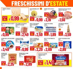 Volantino Galassia del 31.07.2025 | Pagina: 2 | Prodotti: Formaggio, Mascarpone, Crescenza, Gorgonzola