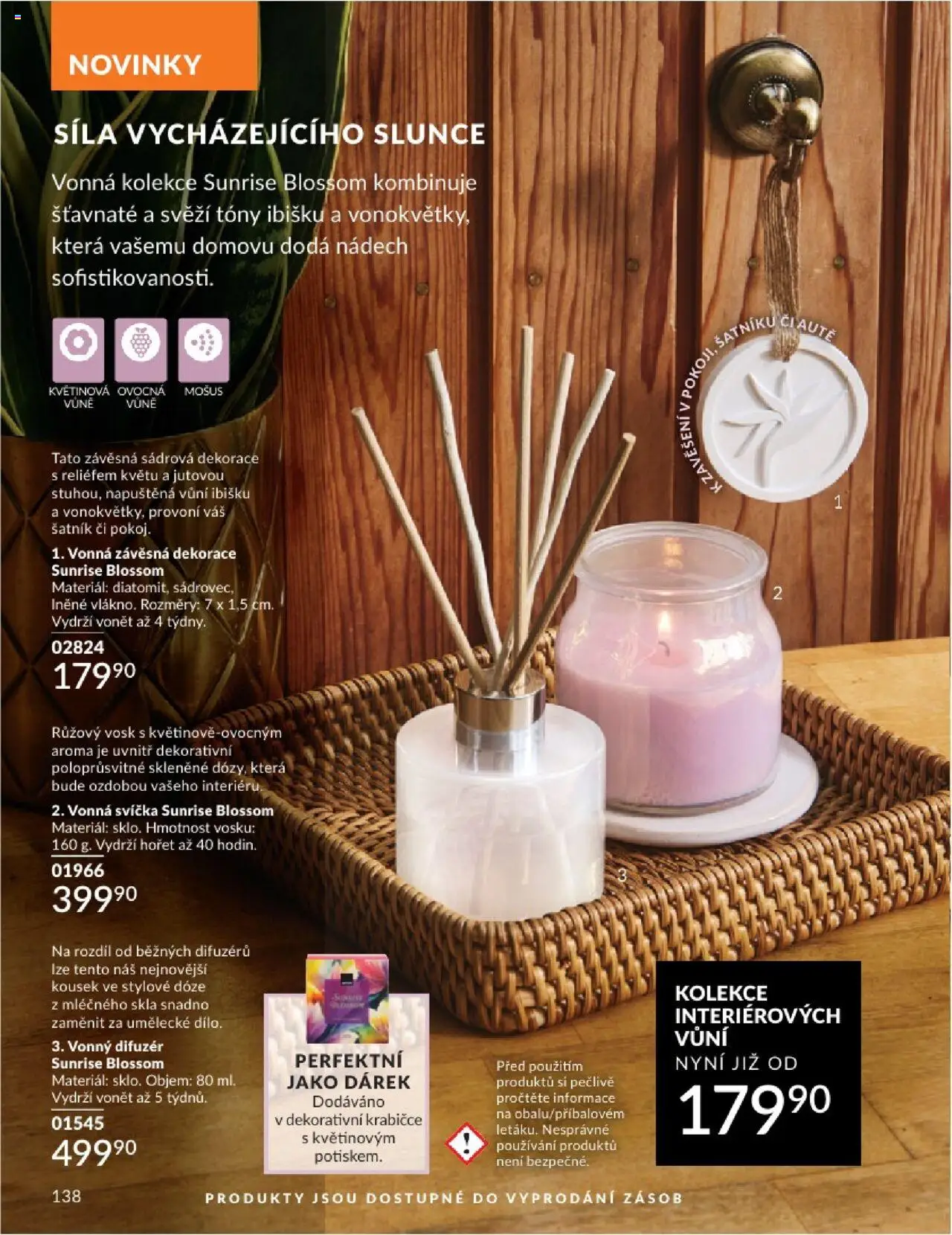 Avon katalog 6/2025 od 01.06.2025 | Strana: 138 | Produkty: Difuzér, Svíčka, Dekorace