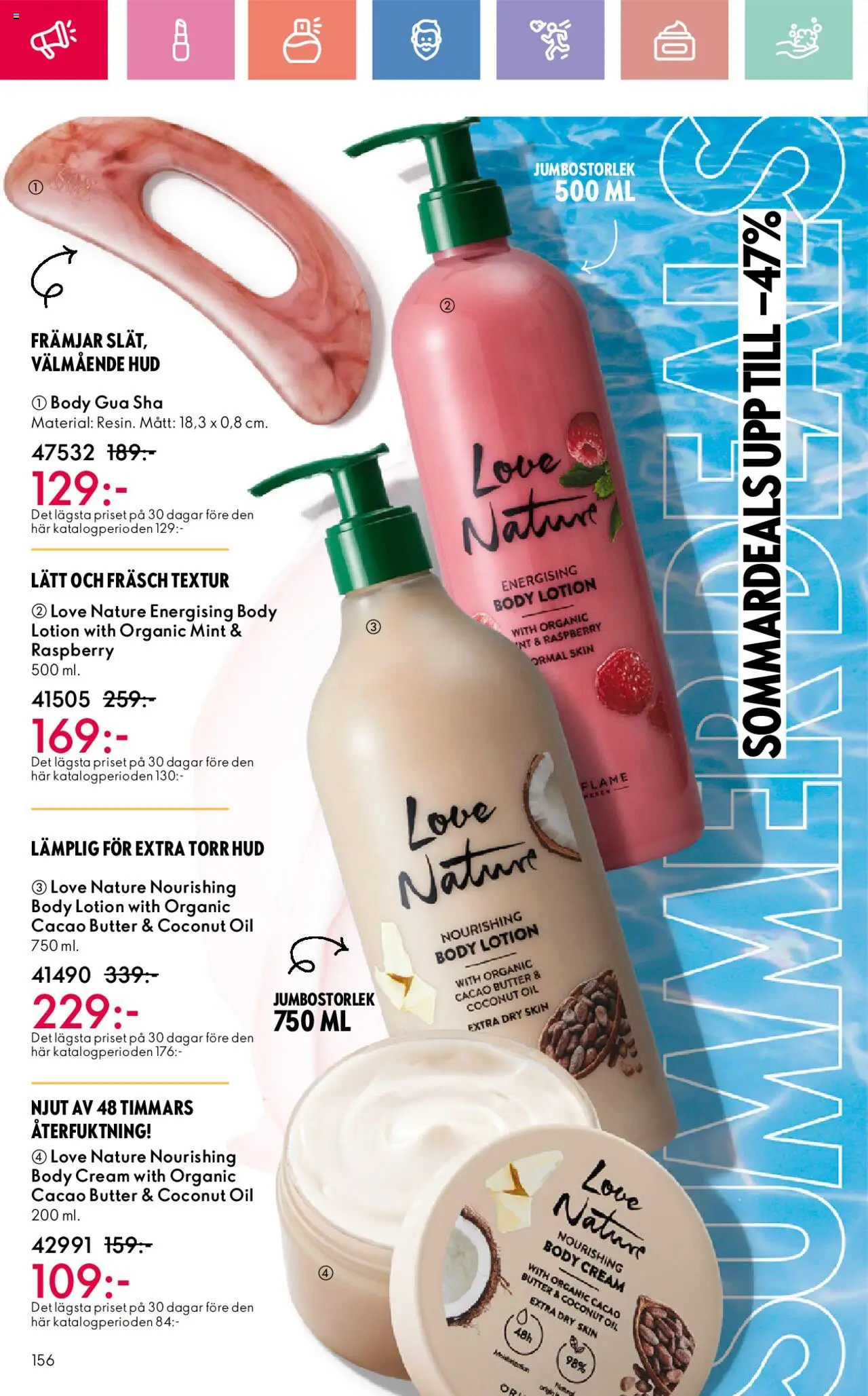 Oriflame reklamblad aktuell från 01.06.2025 | Sida: 156 | Produkter: Body lotion