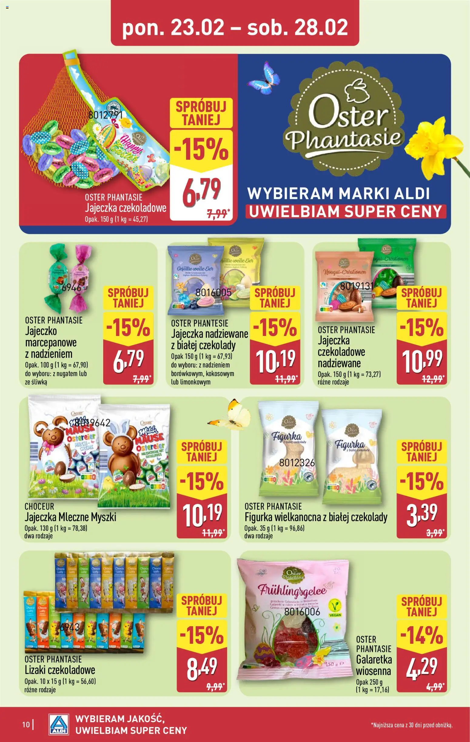 Aldi Polsko leták - Oferta weekendowa od 26.02.2026 | Strana: 10 | Produkty: Vegan