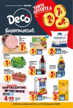 Anteprima del volantino Decò Supermercati - Ardea catalogo valido a partire dal 11.02.2026