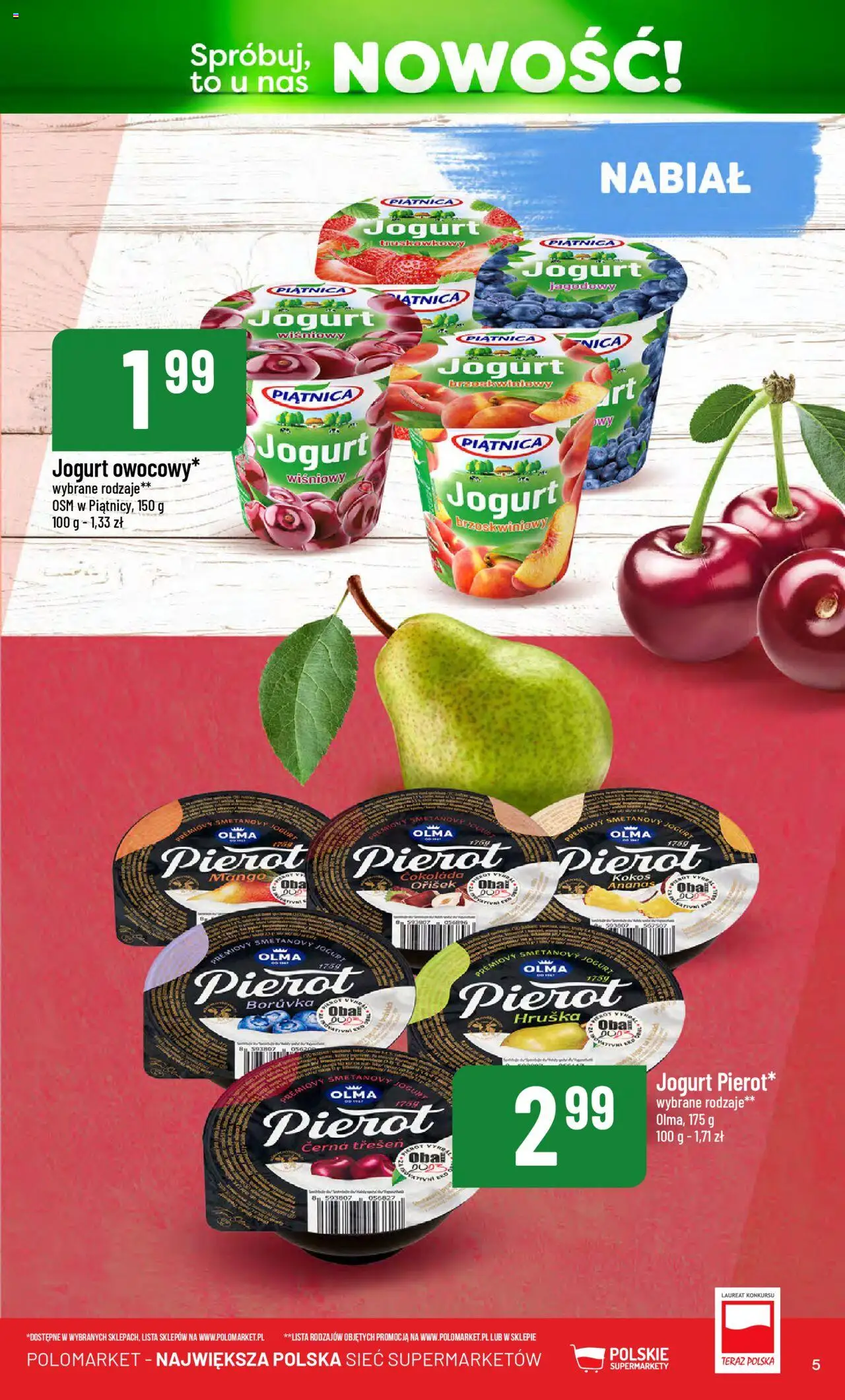POLOmarket Gazetka - Nowości od 14.10.2025 | Strona: 5 | Produkty: Jogurt, Ananas