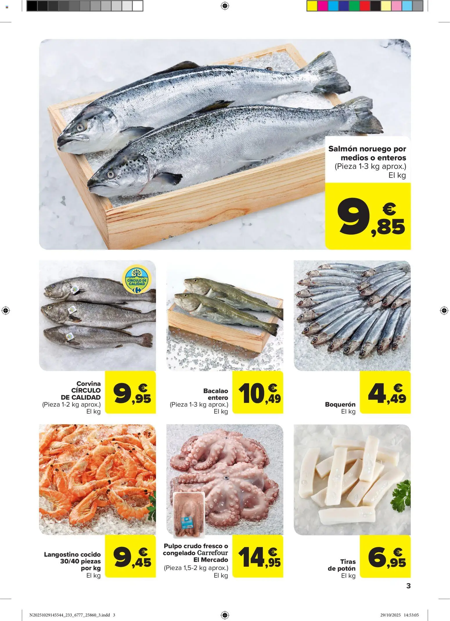 Carrefour folleto │ válido desde el 14.11.2025 | Página: 3 | Productos: Langostino