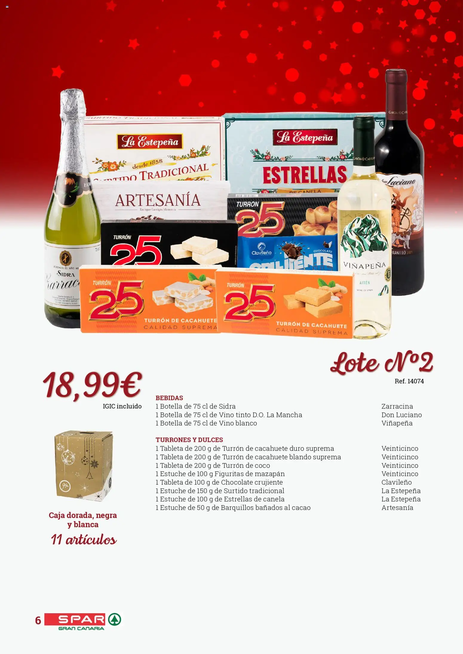 Spar folleto │ válido desde el 31.10.2025 | Página: 6 | Productos: Chocolate, Vino, Tableta, Caja