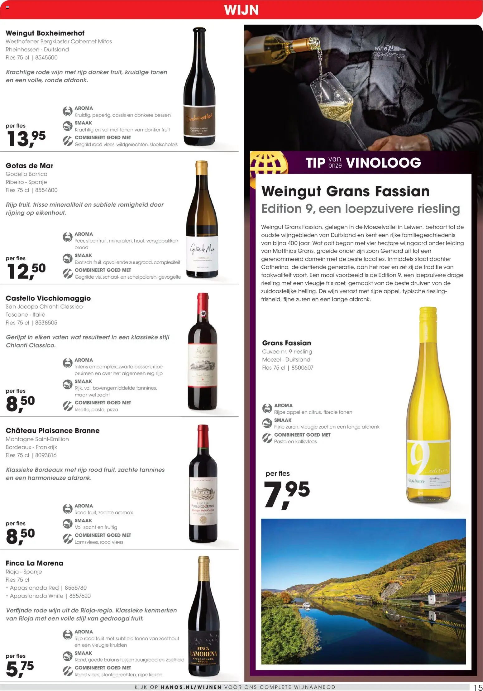 {H1} | Pagina: 15 | Producten: Pizza, Kisperec, Schaal, Druiven