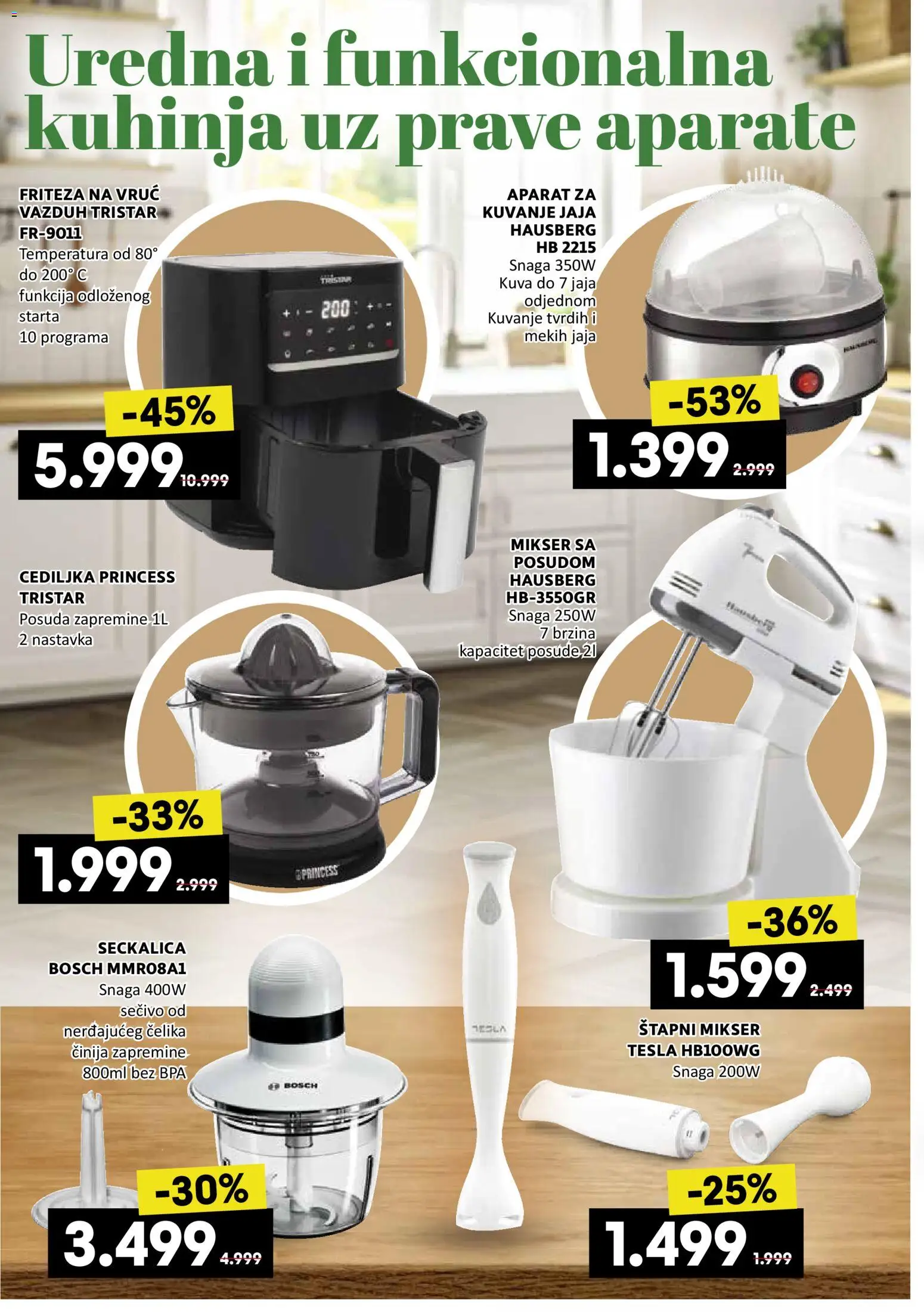 Roda katalog - važi od 12.03.2026 | Strana: 12 | Proizvode: Bosch, Aparat za kuvanje, Seckalica, Jaja