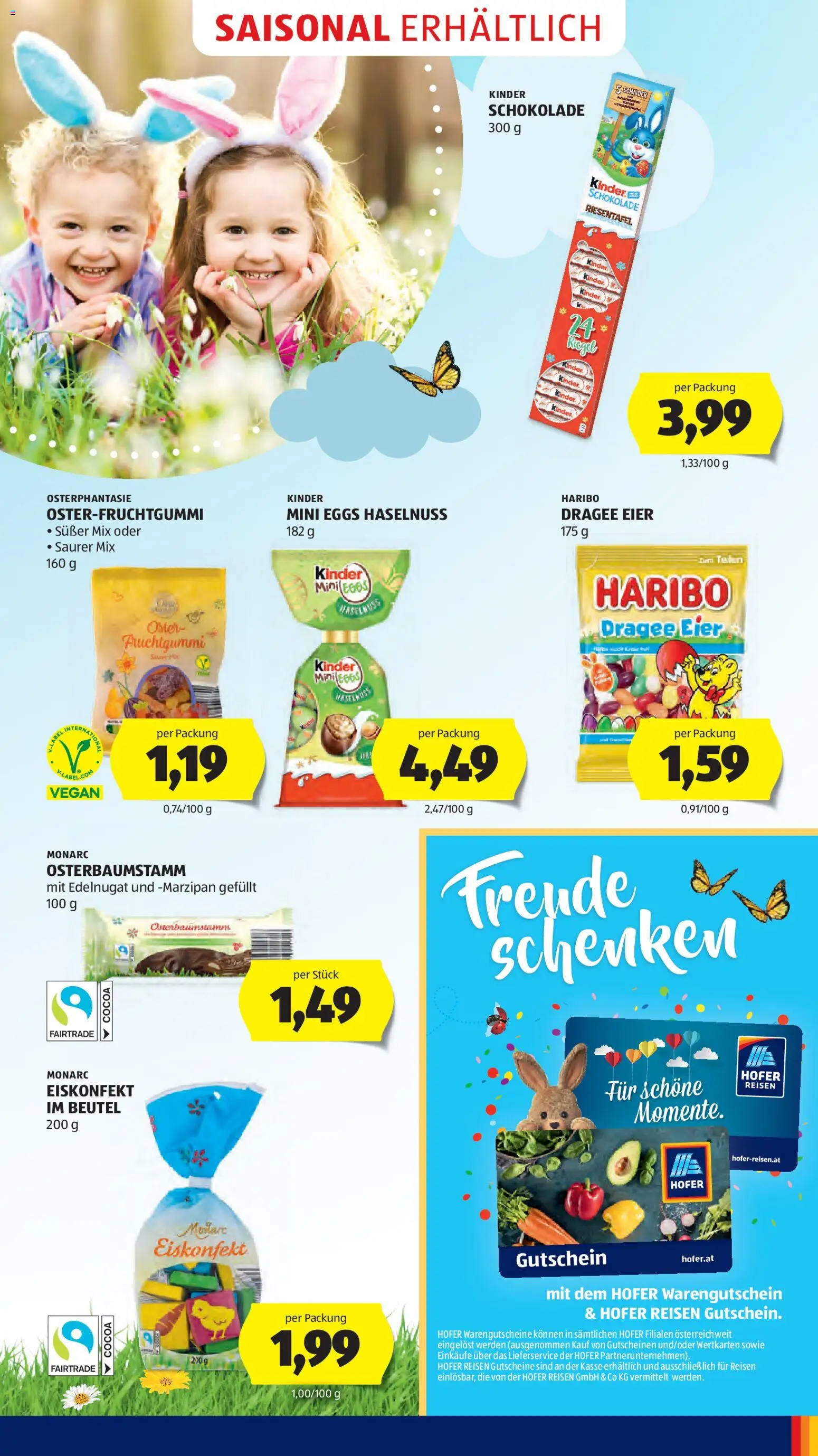 Hofer AT akciós ujság - amely érvényes a következő dátumtól: 06.03.2026 | Oldal: 11 | Termékek: Vegán