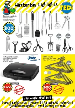 TEDi Akciós újság - amely érvényes a következő dátumtól: 28.11.2025 | Oldal: 8