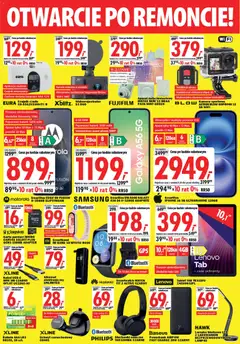 Pogląd oferty "Mediaexpert promocje - Otwarcie po remoncie Zgierz" - ważna od 05.03.2026 | Strona: 4 | Produkty: Smartfon, Tablet, Słuchawki, Powerbank