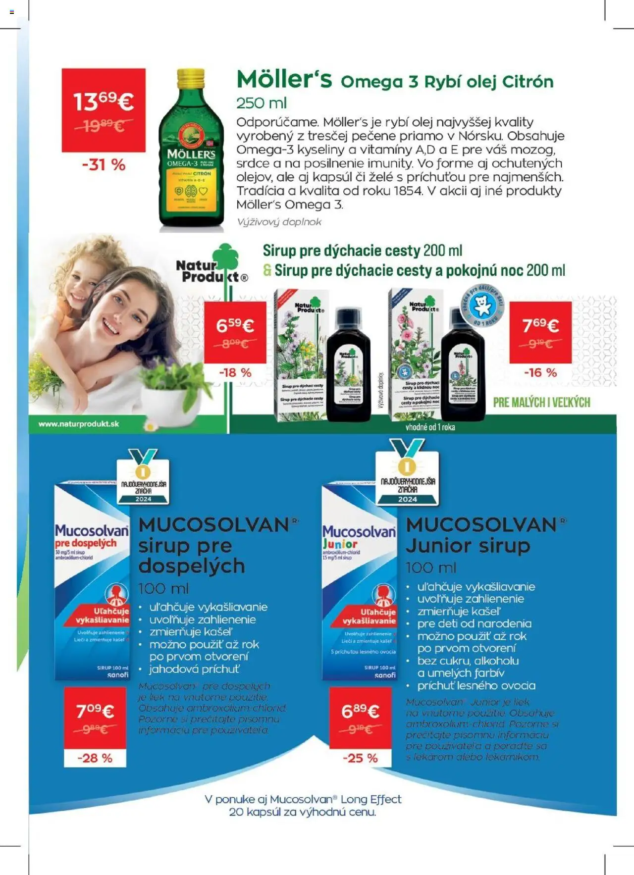 Nové Schneider lekáreň akcie – leták je platný od 01.10.2025 | Strana: 7 | Produkty: Olej