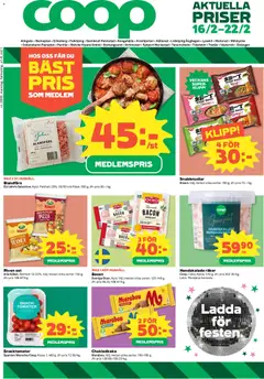 Coop - erbjudanden - Förhandsvisning av reklamblad från butik Coop aktuell från 16.02.2026