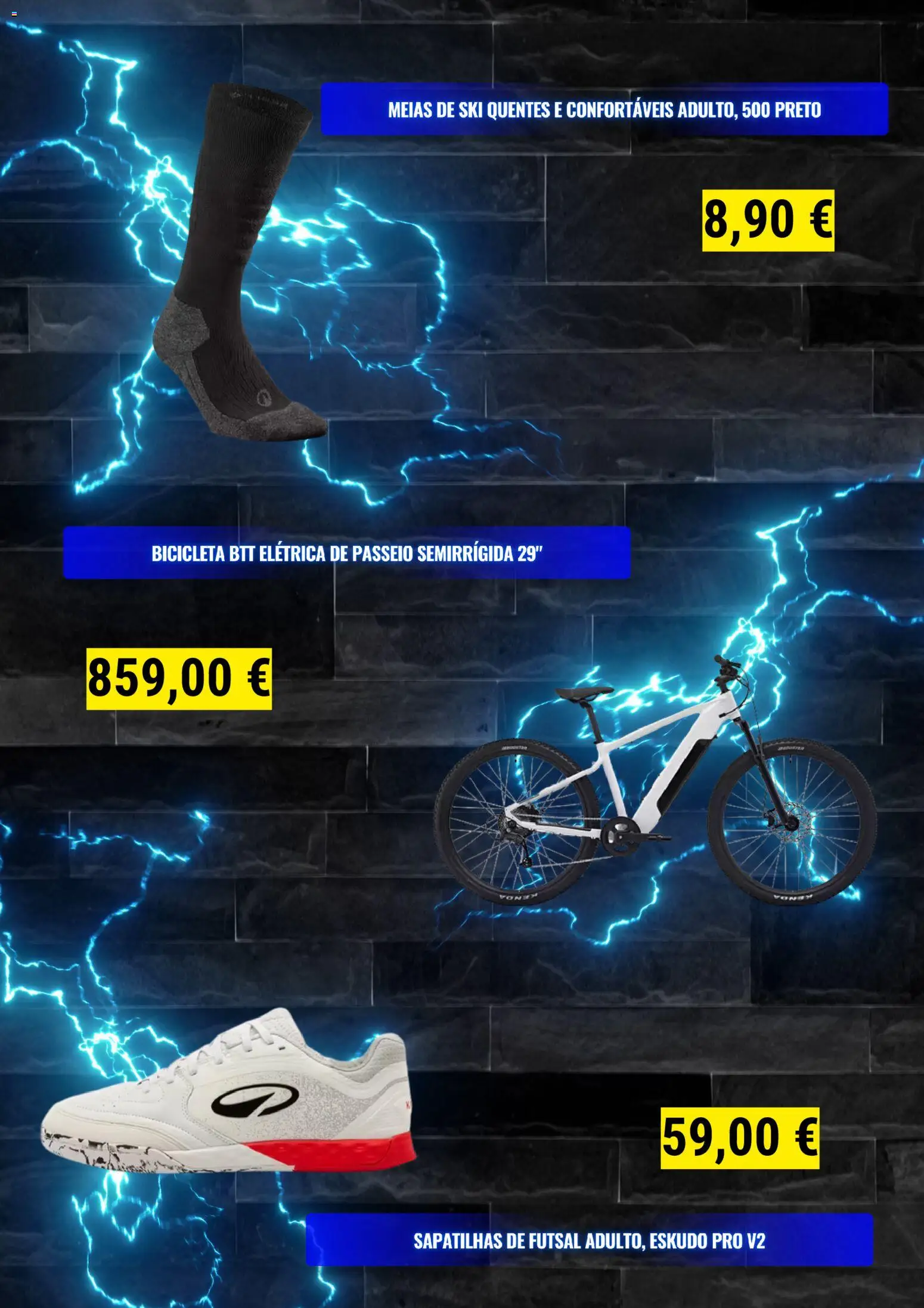 Decathlon Oferta sazonal │ válido de 02.03.2026 | Página: 2 | Produtos: Bicicleta, Meias, Sapatilhas