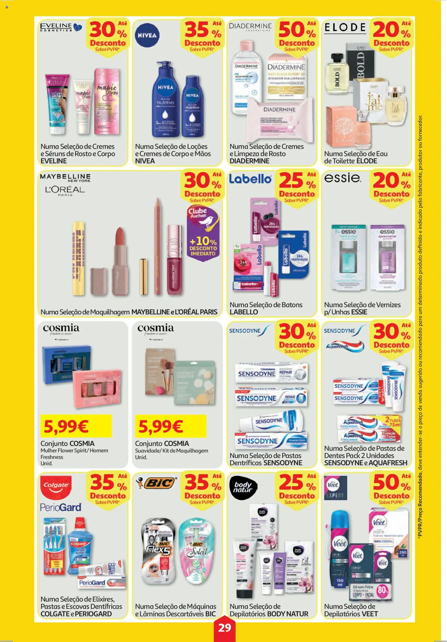 Auchan folheto │ válido de 30.04.2026 | Página: 29 | Produtos: Maquilhagem