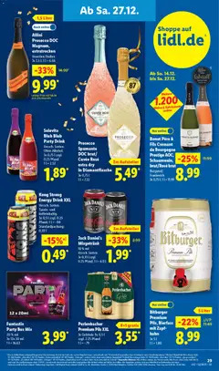 Lidl - Prospekt ab 22.12.2025 gültig | Seite: 47 | Produkte: Energy, Box, Pils, Jack Daniel's