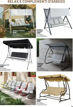 Anteprima del volantino Catalogo Giardino 2025 Leroy Merlin valido a partire dal 02.06.2025 | Pagina: 83 | Prodotti: Dondolo, Sedia