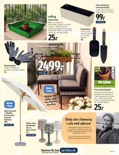 Føtex - Udendørs liv gyldig fra 13.03.2026 | Side: 15 | Produkter: Skab, Parasol, Puf