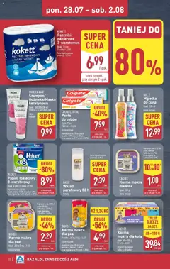 Aldi Gazetka od 28.07.2025 | Strona: 22 | Produkty: Gra, Rolki, Wołowina, Ręcznik papierowy