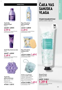 Oriflame katalog akcije – veljaven od 08.10.2025 | Stran: 125 | Izdelki: Kopel, Gel za prhanje, Gobica, Krema za roke