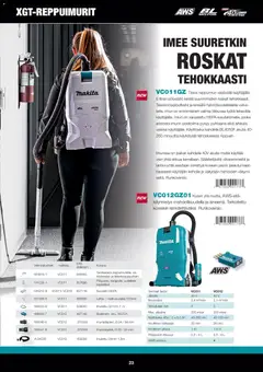 Makita-mainoslehti voimassa 01.12.2025 alkaen | Sivu: 23