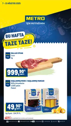 07.08.2025 tarihinden itibaren geçerli olan Metro kataloğu önizlemesi