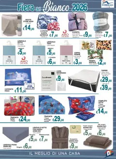 Anteprima del volantino Bernava Fiera del Bianco catalogo valido a partire dal 06.02.2026 | Pagina: 3 | Prodotti: Accappatoio, Trapunta, Materasso, Coperta