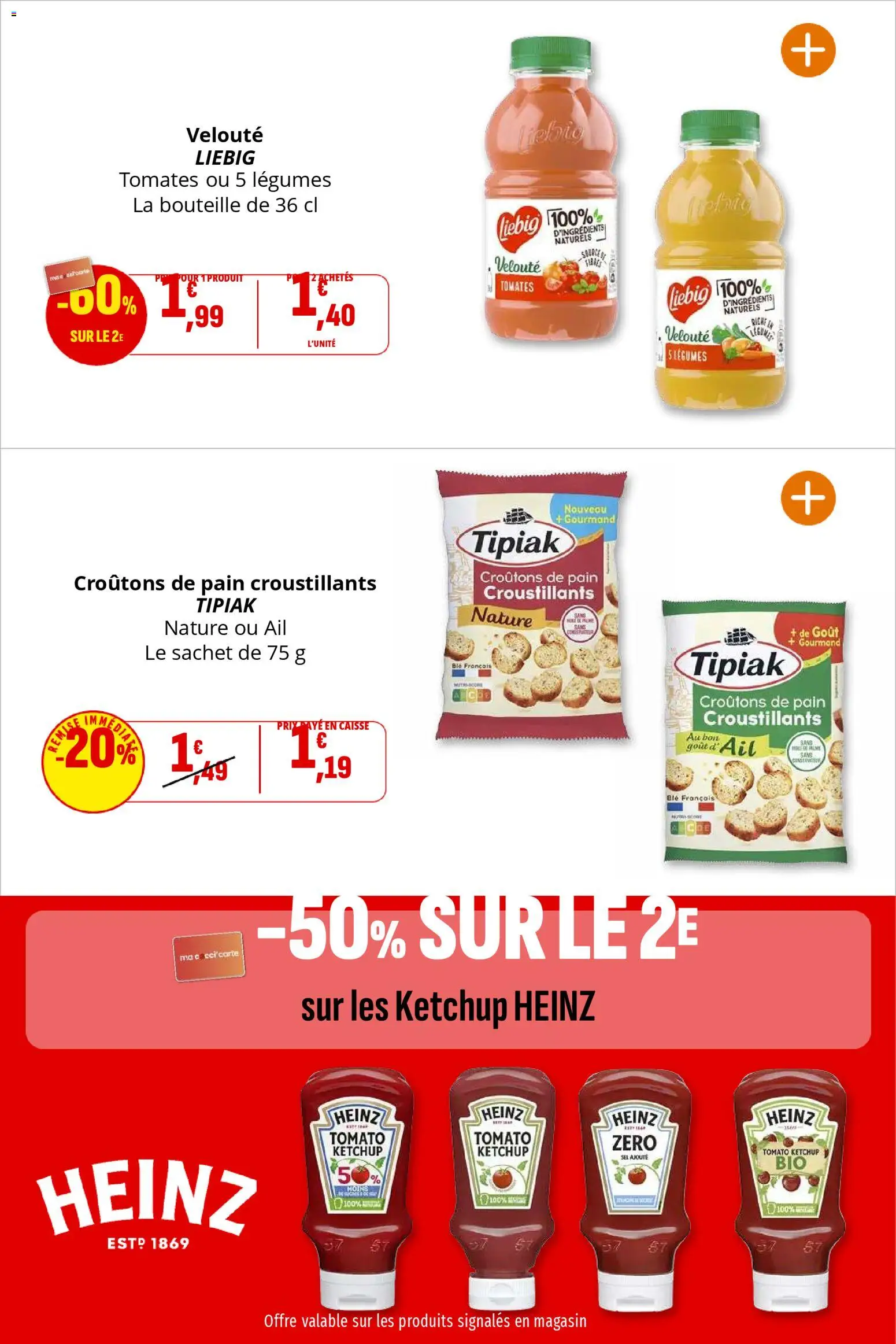 {H1} | Page: 30 | Produits: Ail, Sel, Pain, Ketchup