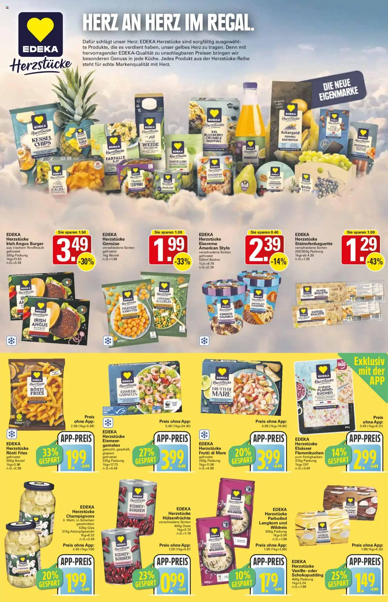 WEZ Prospekt – gültig ab 06.10.2025 | Seite: 9 | Produkte: Baguette, Eiscreme, Schnitzel, Champignons