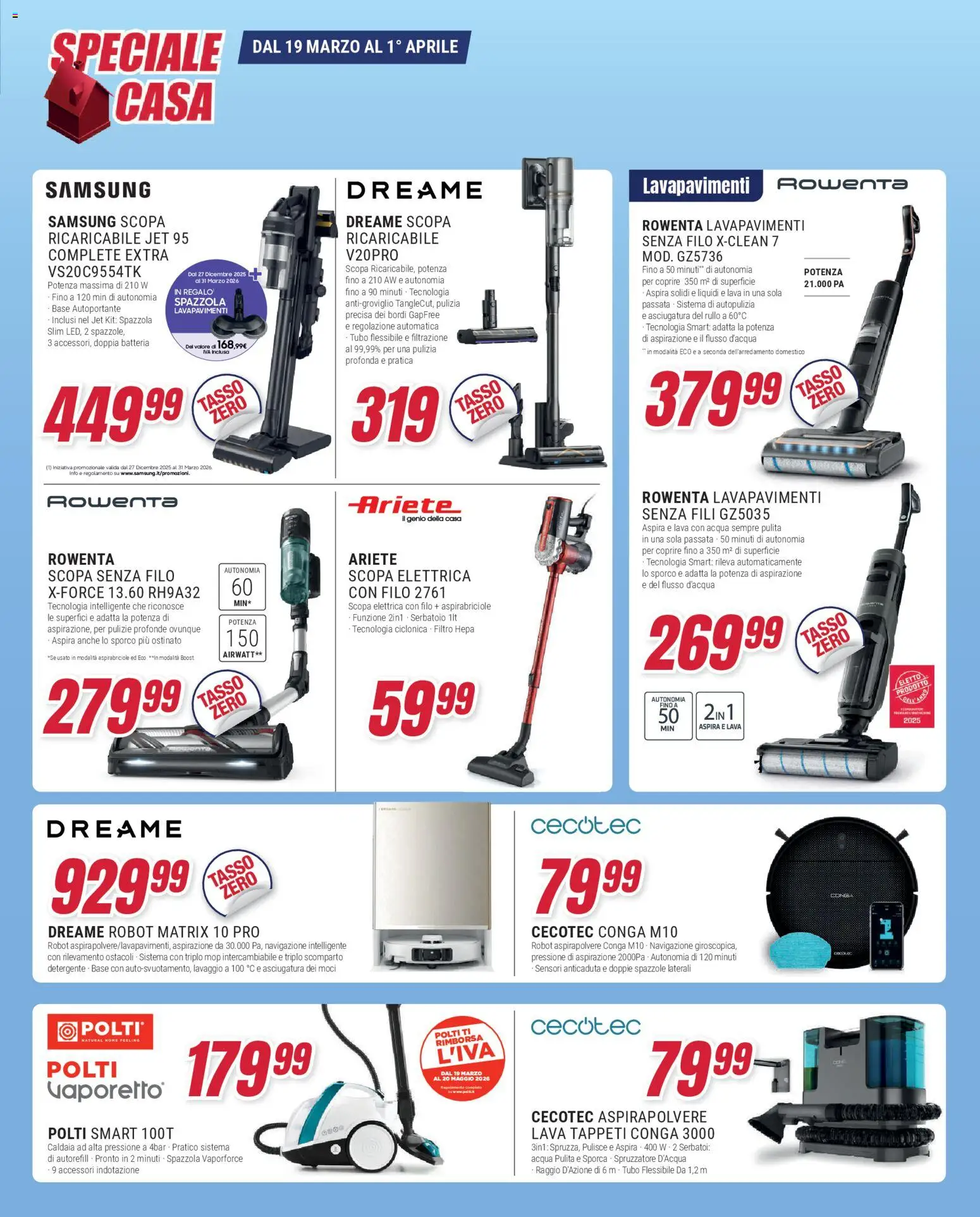 Volantino Trony volantino Trento del 19.03.2026 | Pagina: 24 | Prodotti: Rullo, Acqua, Navigazione, Samsung