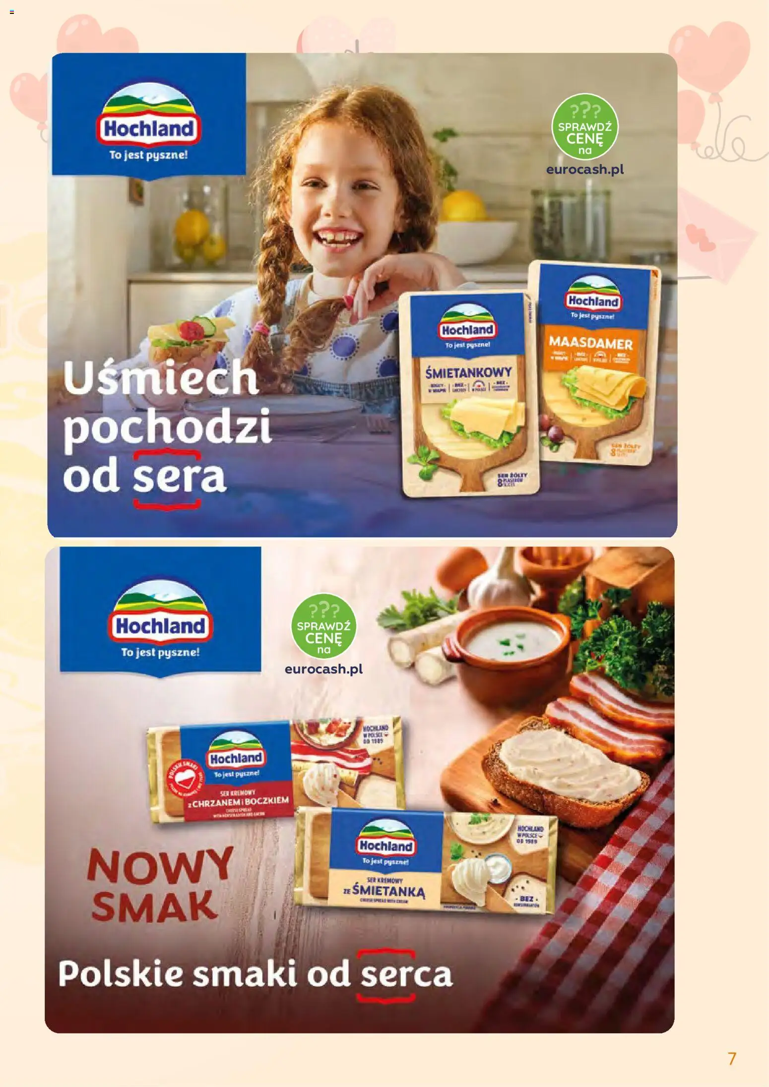 Eurocash Gazetka - Oferta Produktowa od 09.02.2026 | Strona: 7 | Produkty: Ser
