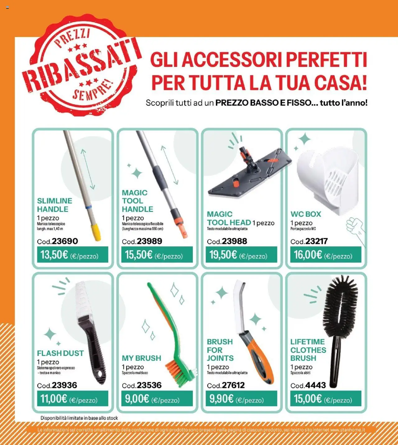 Volantino Stanhome del 30.09.2025 | Pagina: 40 | Prodotti: Spazzola, WC