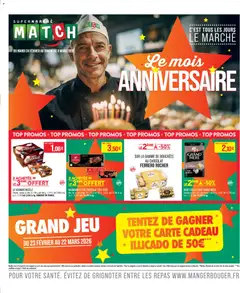 Match Supermarché - Prévisualisation de Match Supermarché catalogue valide à partir de 24.02.2026